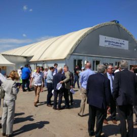 The opening of second stage of the demonstration farm of  “Molocarske”  joint venture